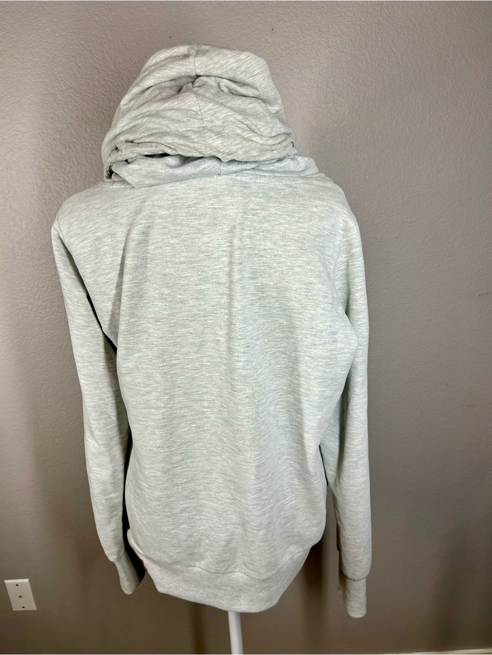 Naketano Artemis Heather Oatmeal Cowl Neck Pullover Size M European Streetware - Picture 11 of 16